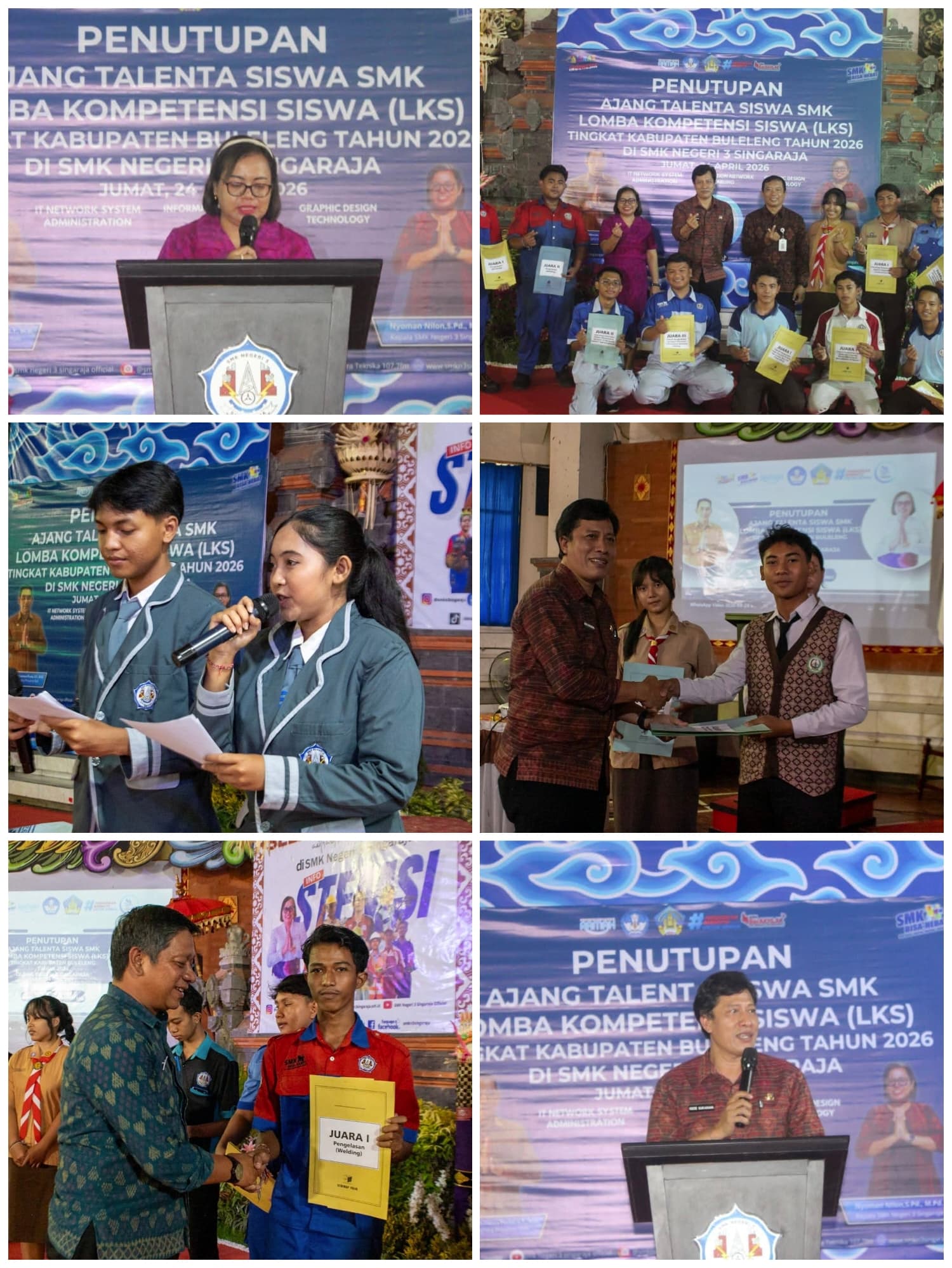 Penutupan LKS Tingkat Kabupaten Buleleng