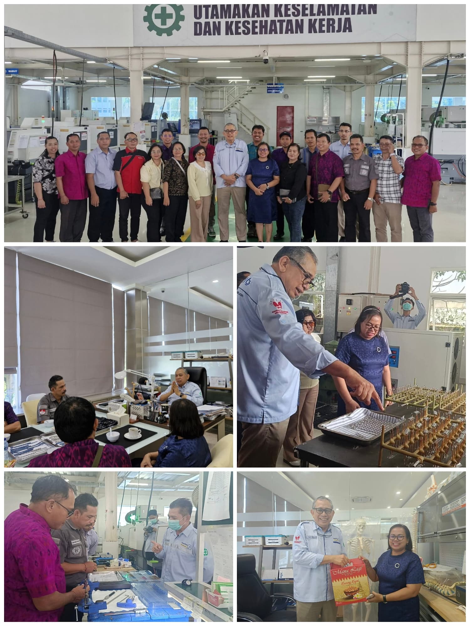 Kunjungan Industri ke PT. Marthys Orthopaedic Indonesia, Pasuruan, Jawa Timur