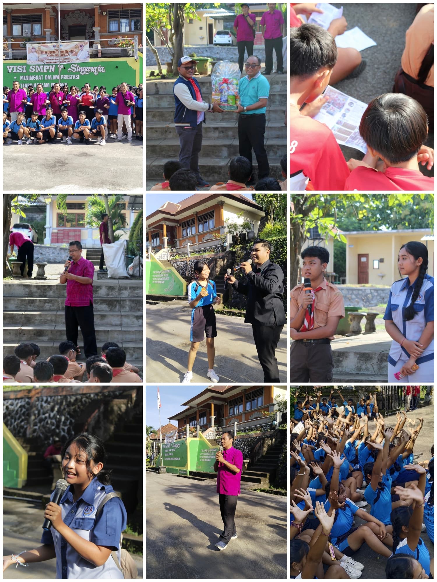 Stemsi Goes To School SMP N 7 Singaraja Dan SMP N 8 Singaraja