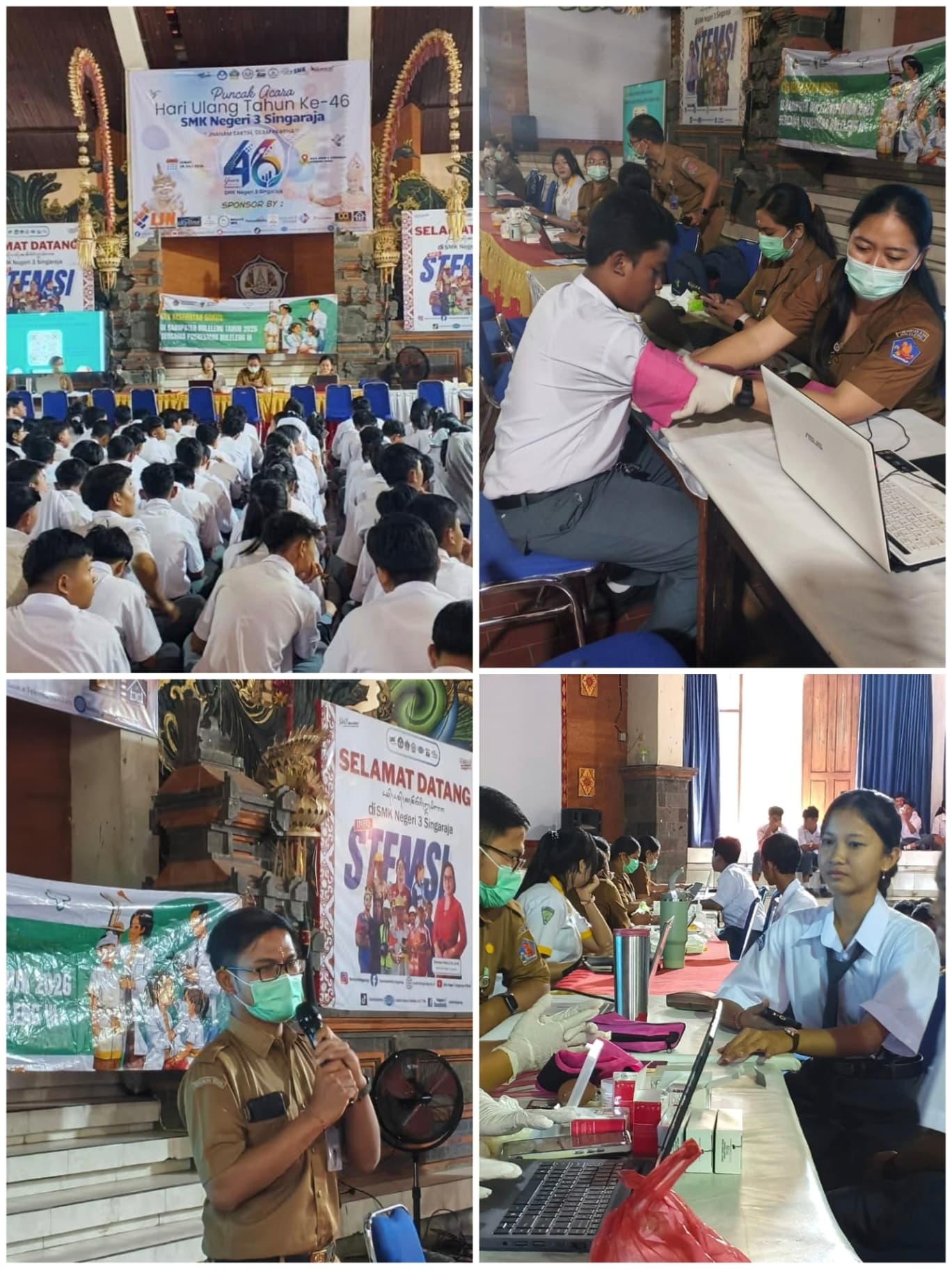 Skrining Cek Kesehatan Gratis (CKG) Dari UPTD Puskesmas Buleleng III 