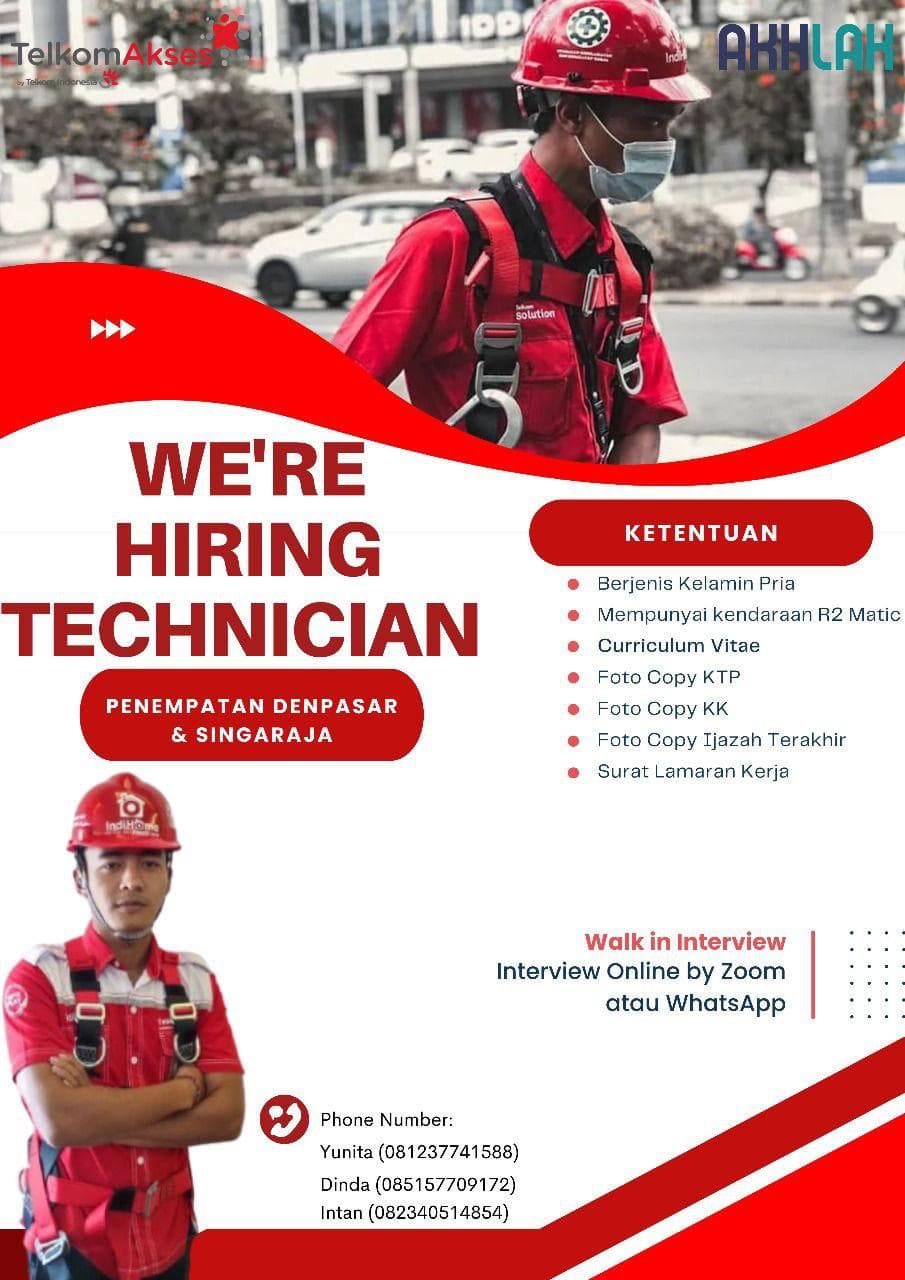 Lowongan Kerja Telkom Akses