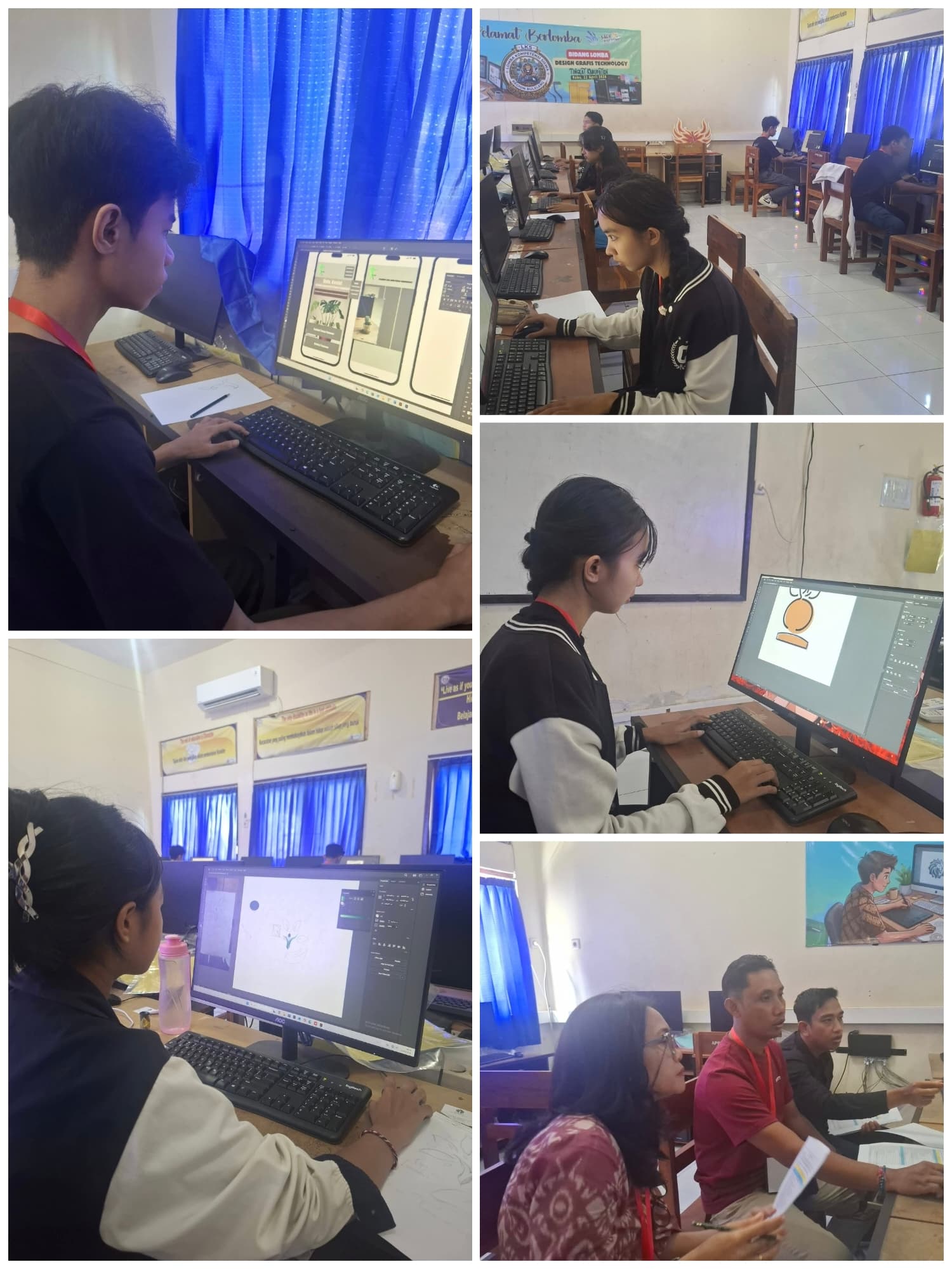 LKS Teknologi Desain Grafis Tingkat Kabupaten Buleleng