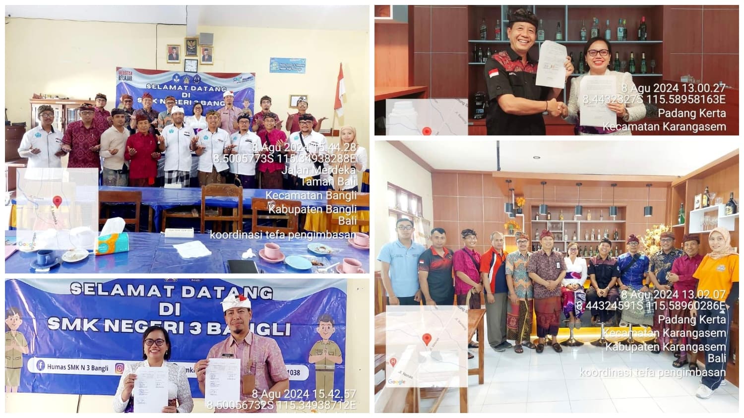 Koordinasi Program Bantuan Pemerintah TEFA Skema Pengimbasan SMK N 3 Singaraja