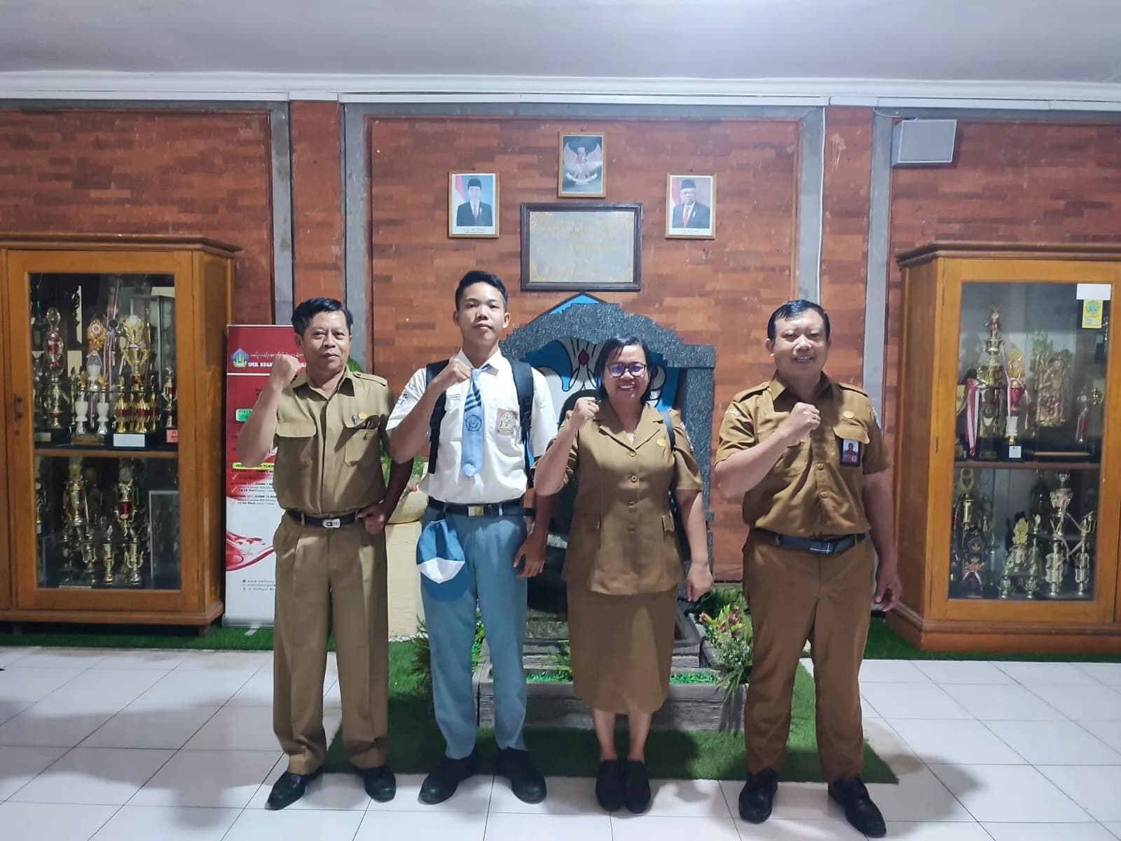 REWARD SEKOLAH BAGI JUARA WELDING