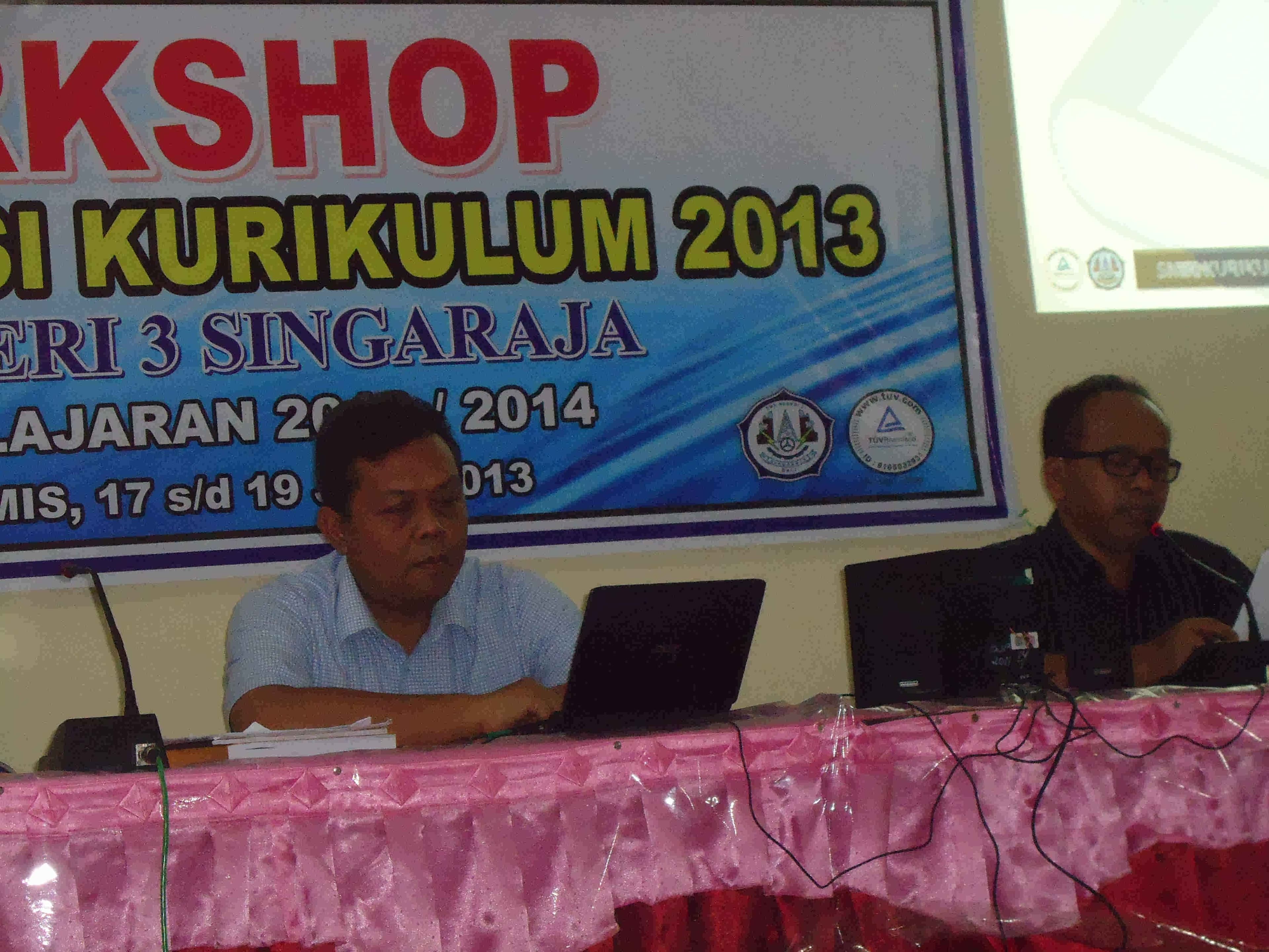 WORKSHOP IMPLEMENTASI KURIKULUM 2013 DI SMK NEGERI 3 SINGARAJA