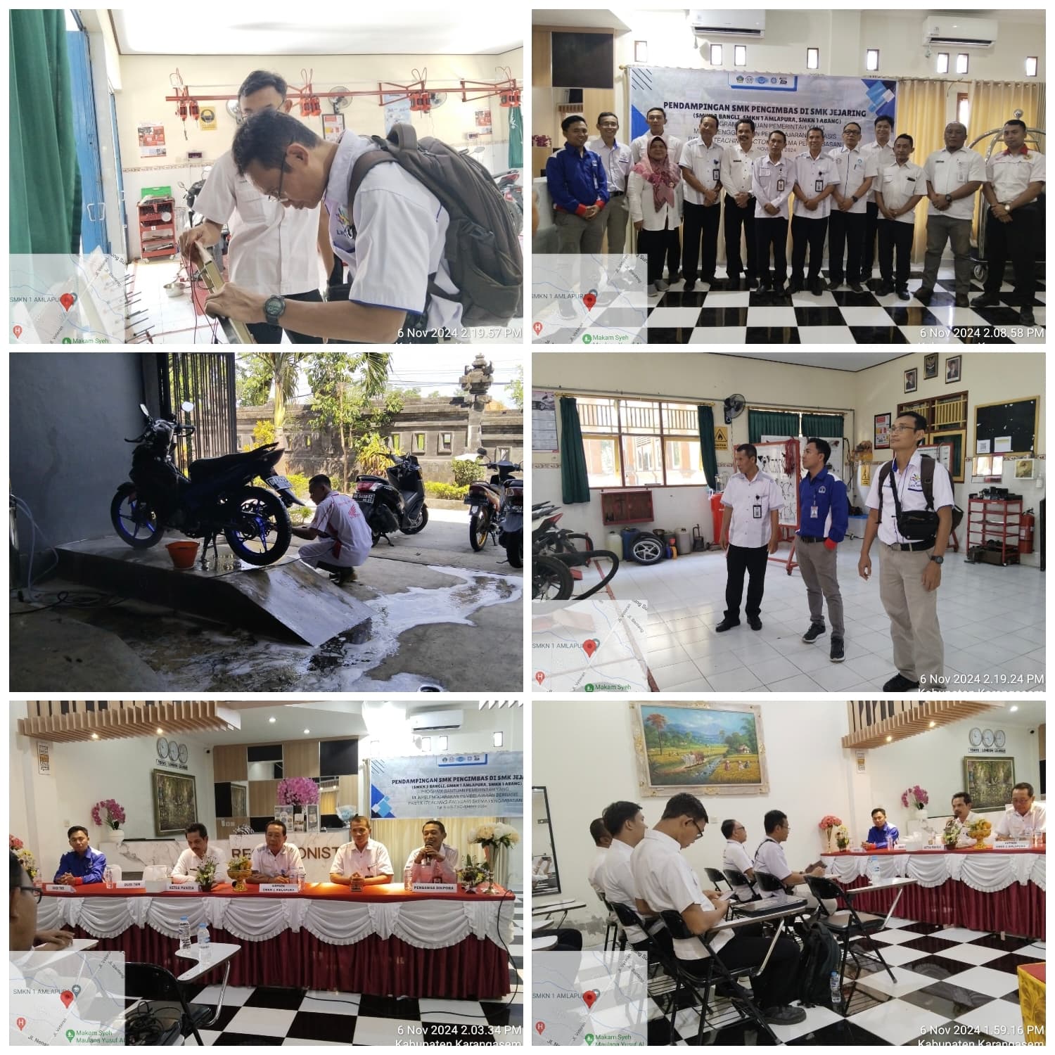 Pendampingan SMK Pengimbas Di SMK Jejaring SMK N 1 Amlapura