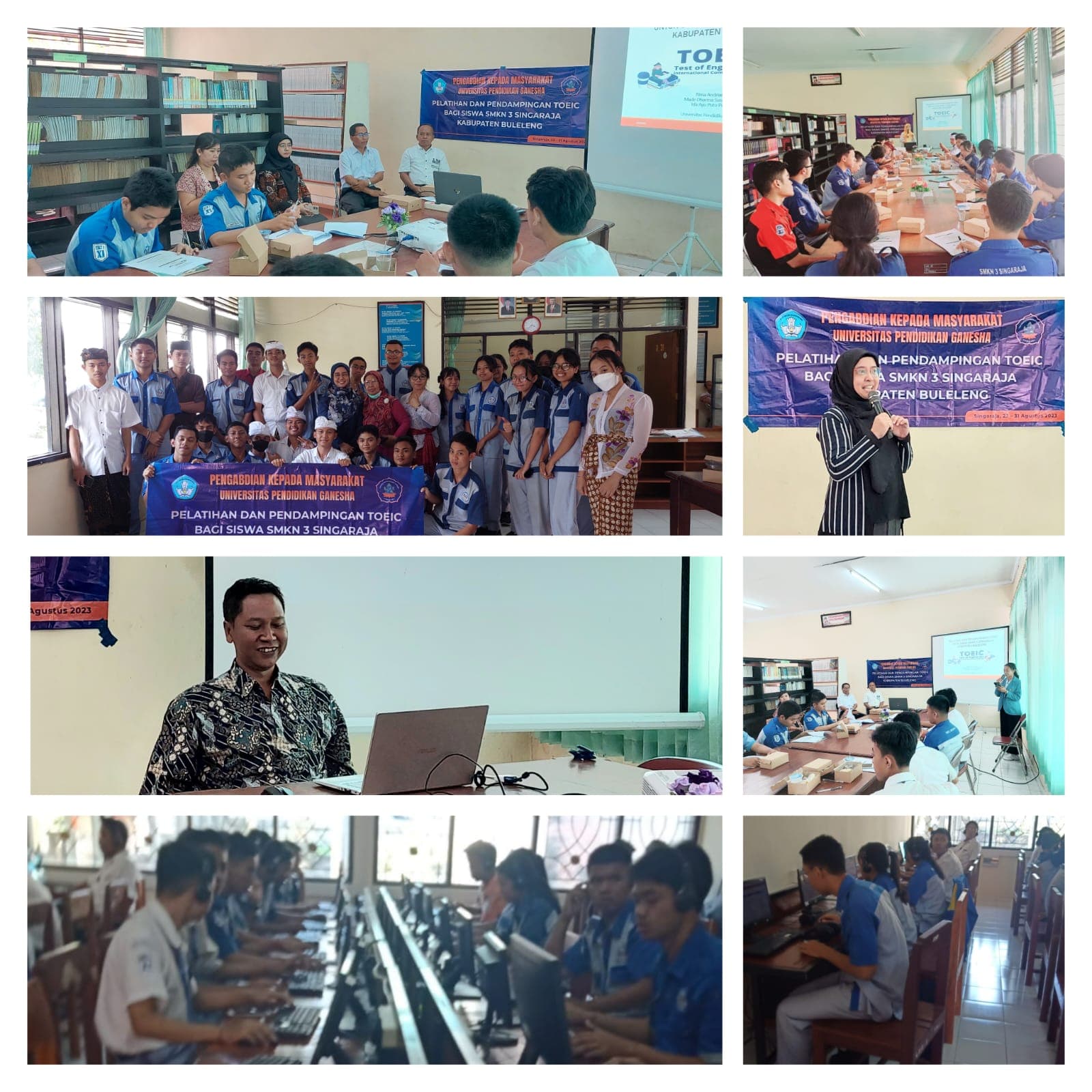 TOEIC 2023 DI SMKN 3 SINGARAJA