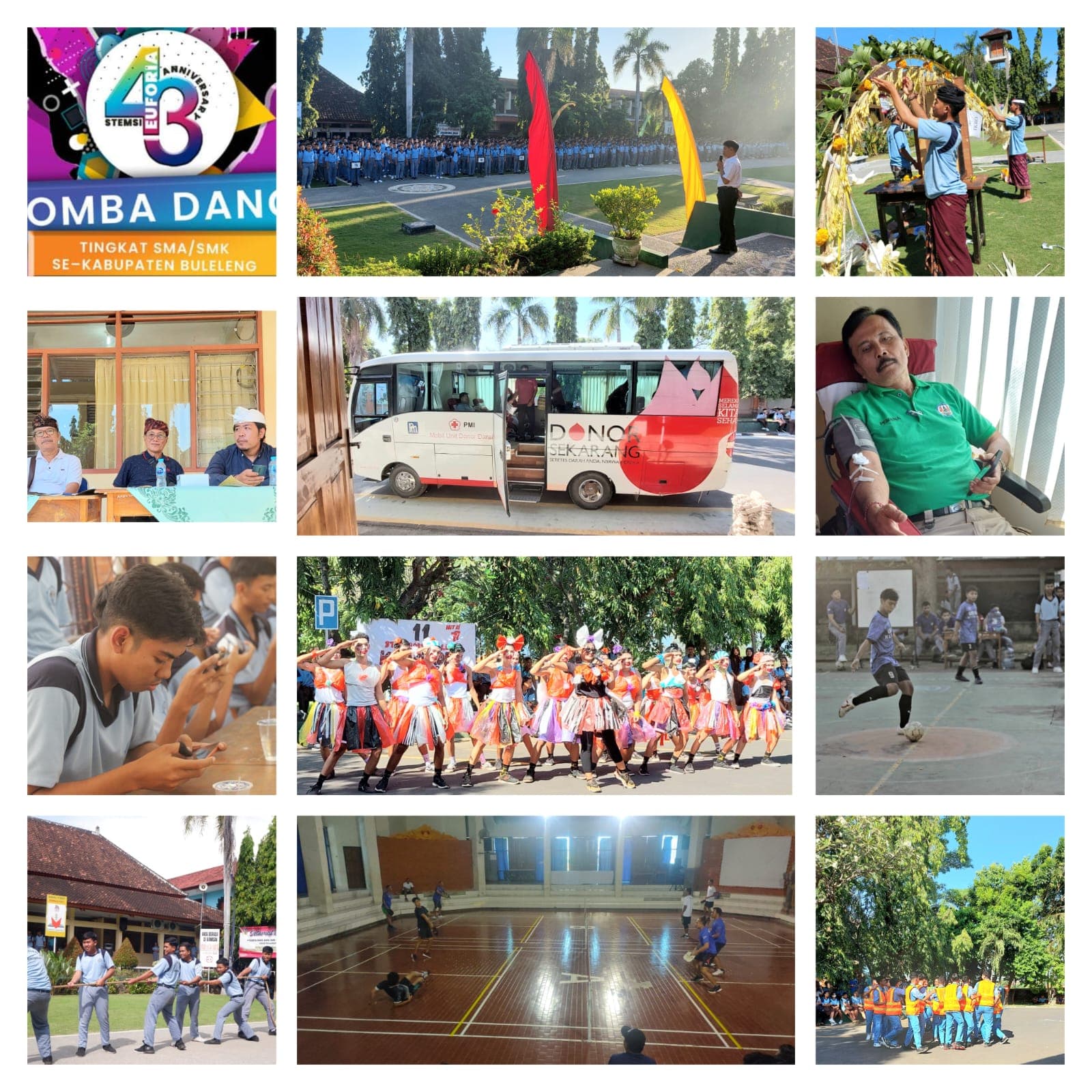 HUT SMKN 3 SINGARAJA KE-43, TAHUN 2023