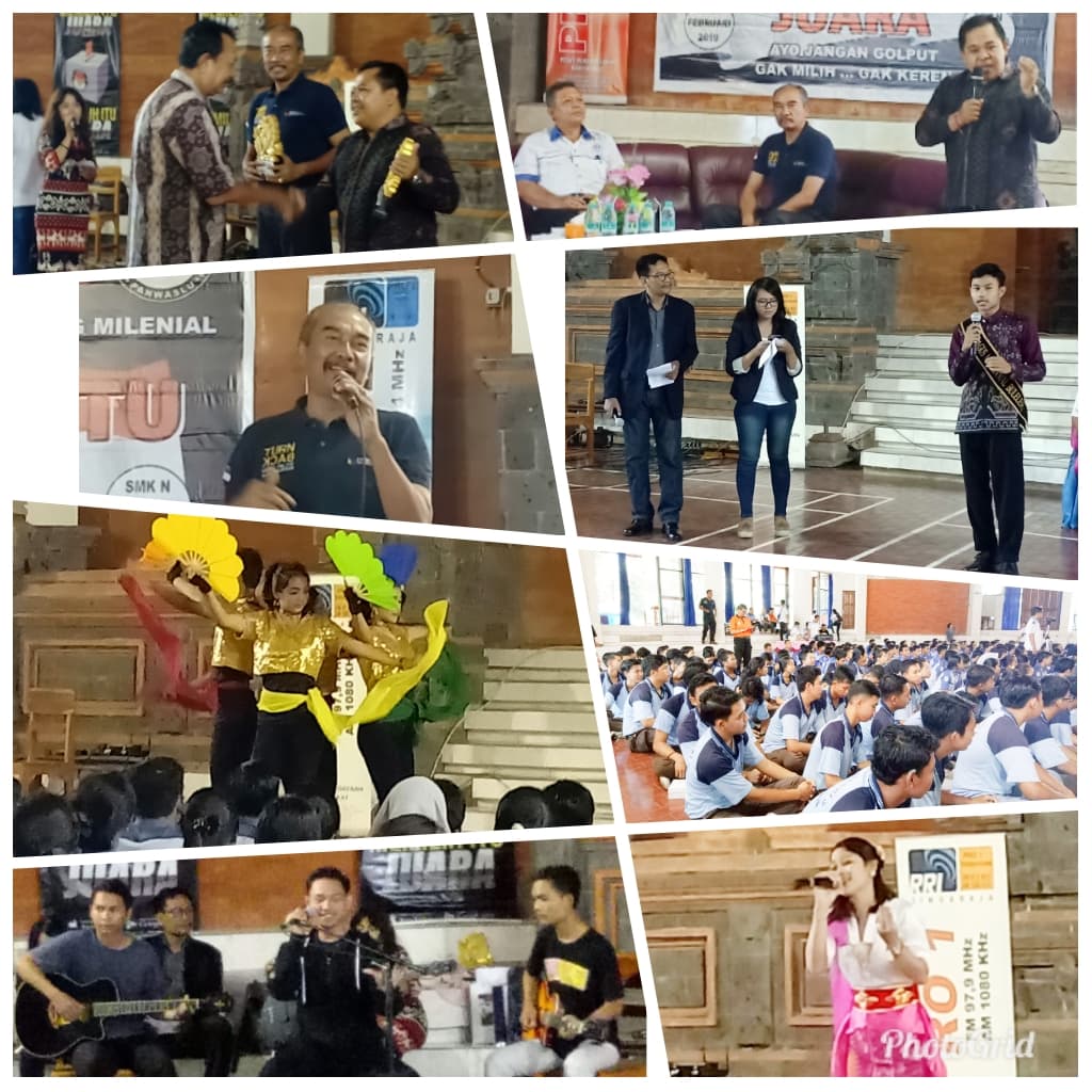 GELAR KREATIVITAS DAN DIALOG MILENIAL MENUJU PEMILU BERKUALITAS