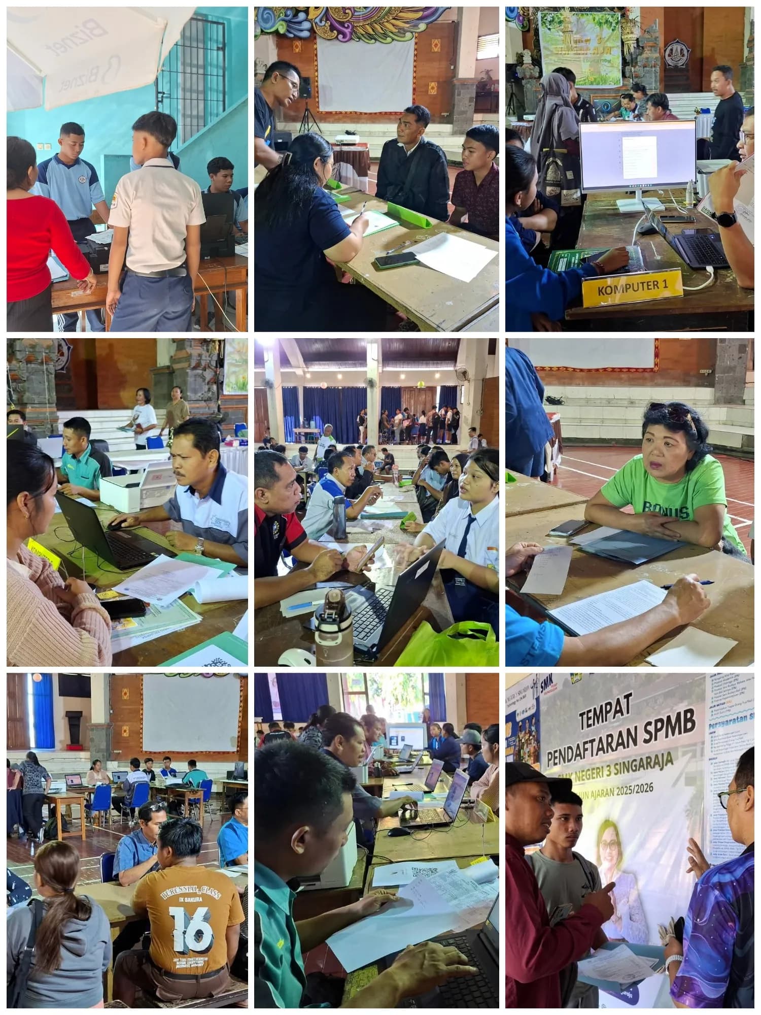 SPMB Hari Pertama