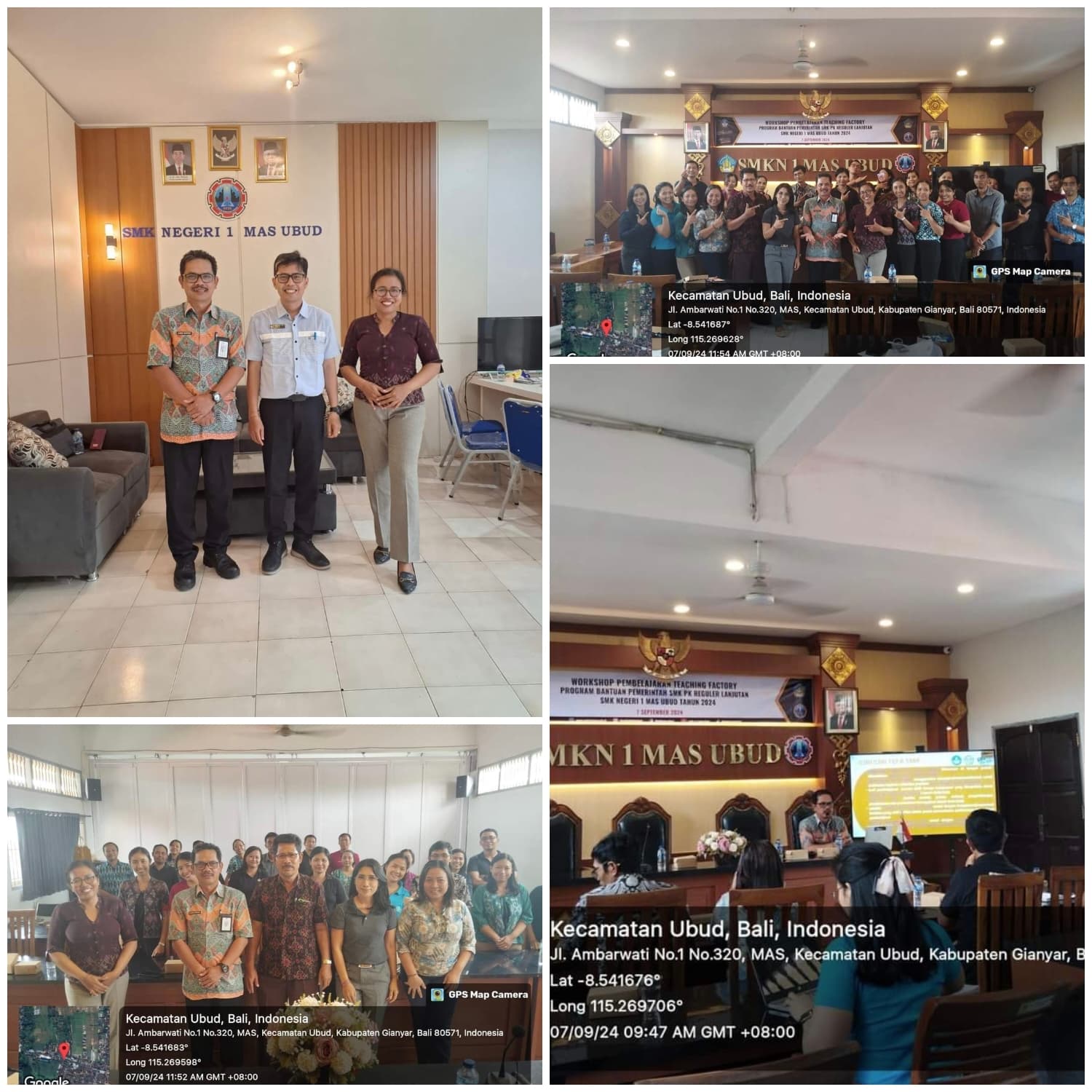 Berbagi Praktik Baik Pembelajaran Teaching Factory Di SMK N 1 Mas Ubud