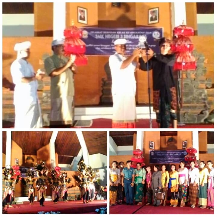 PERPISAHAN KELAS XII ANGKATAN TAHUN 2014 SMK NEGERI 3 SINGARAJA