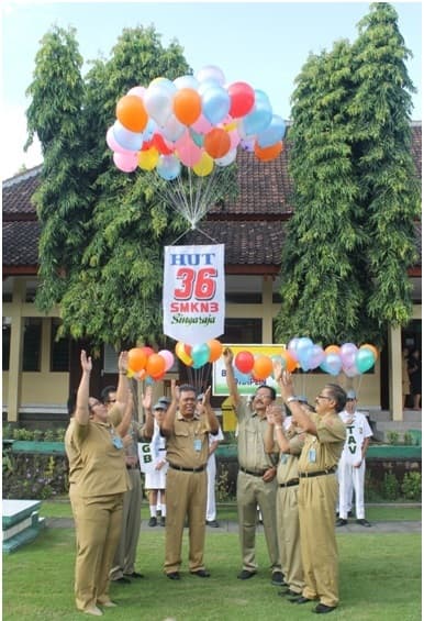 PERAYAAN HARI JADI SMK N 3 SINGARAJA KE 36