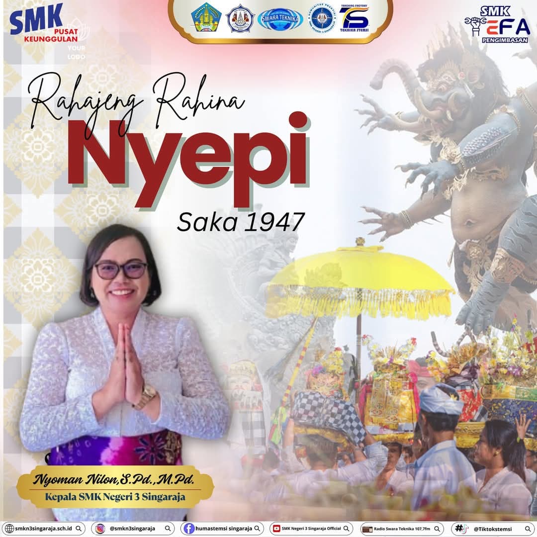 Rahajeng Nyanggra Rahina Nyepi Caka 1947