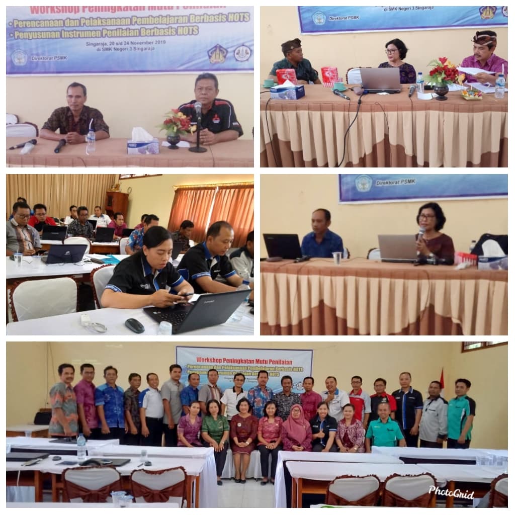 WORKSHOP KURIKULUM PENINGKATAN MUTU PENILAIAN BERBASIS HOTS