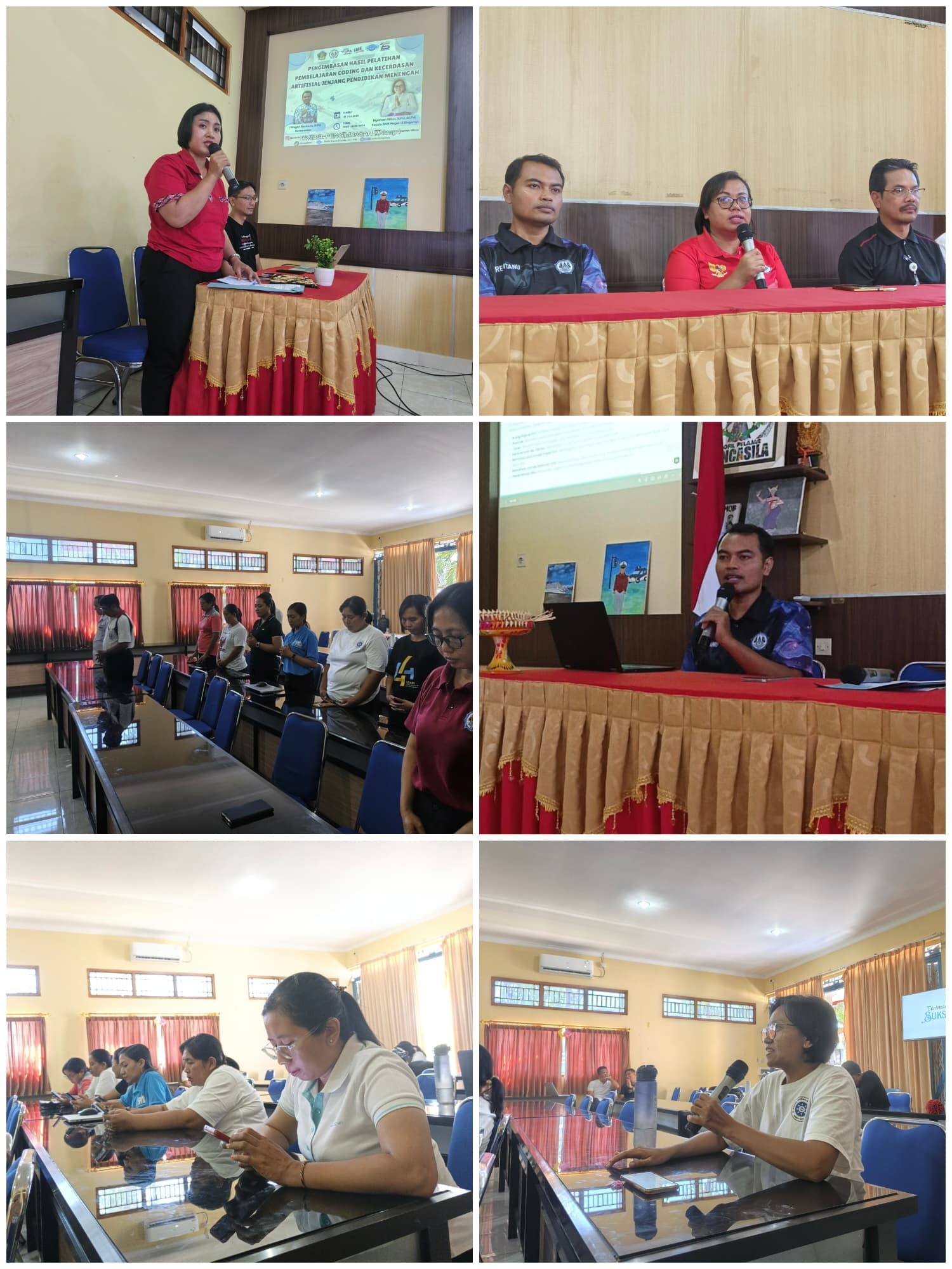 Pengimbasan Hasil Pelatihan Pembelajaran Koding Dan Kecerdasan AI Jenjang Pendidikan Menengah 