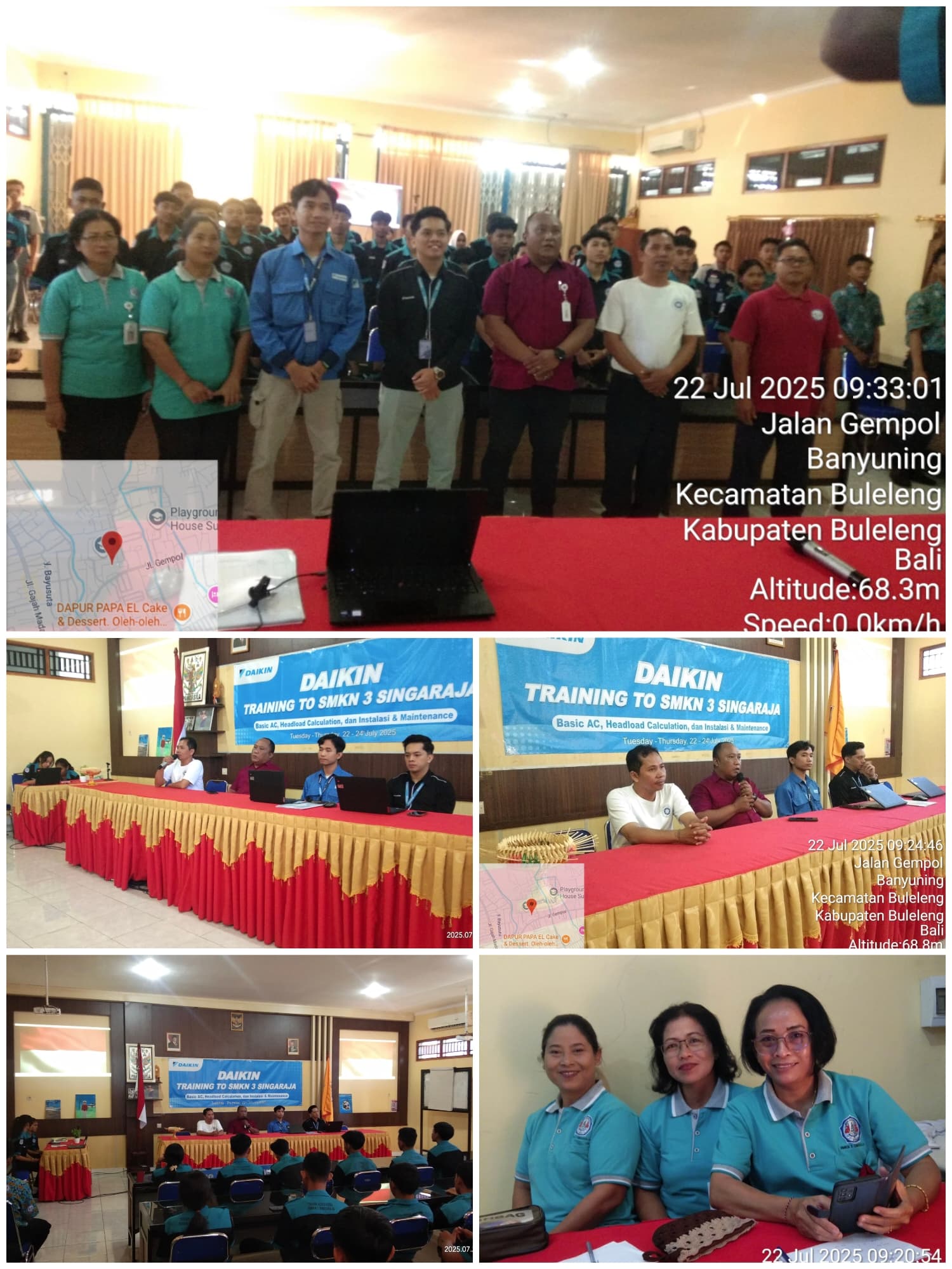 Daikin Training To SMK N 3 Singaraja
