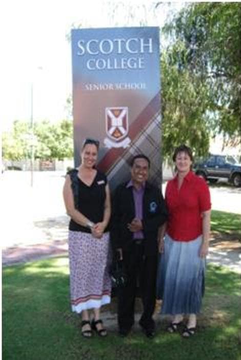 Melakukan Penjajagan International School Partnership Ke Perth, Australia Barat