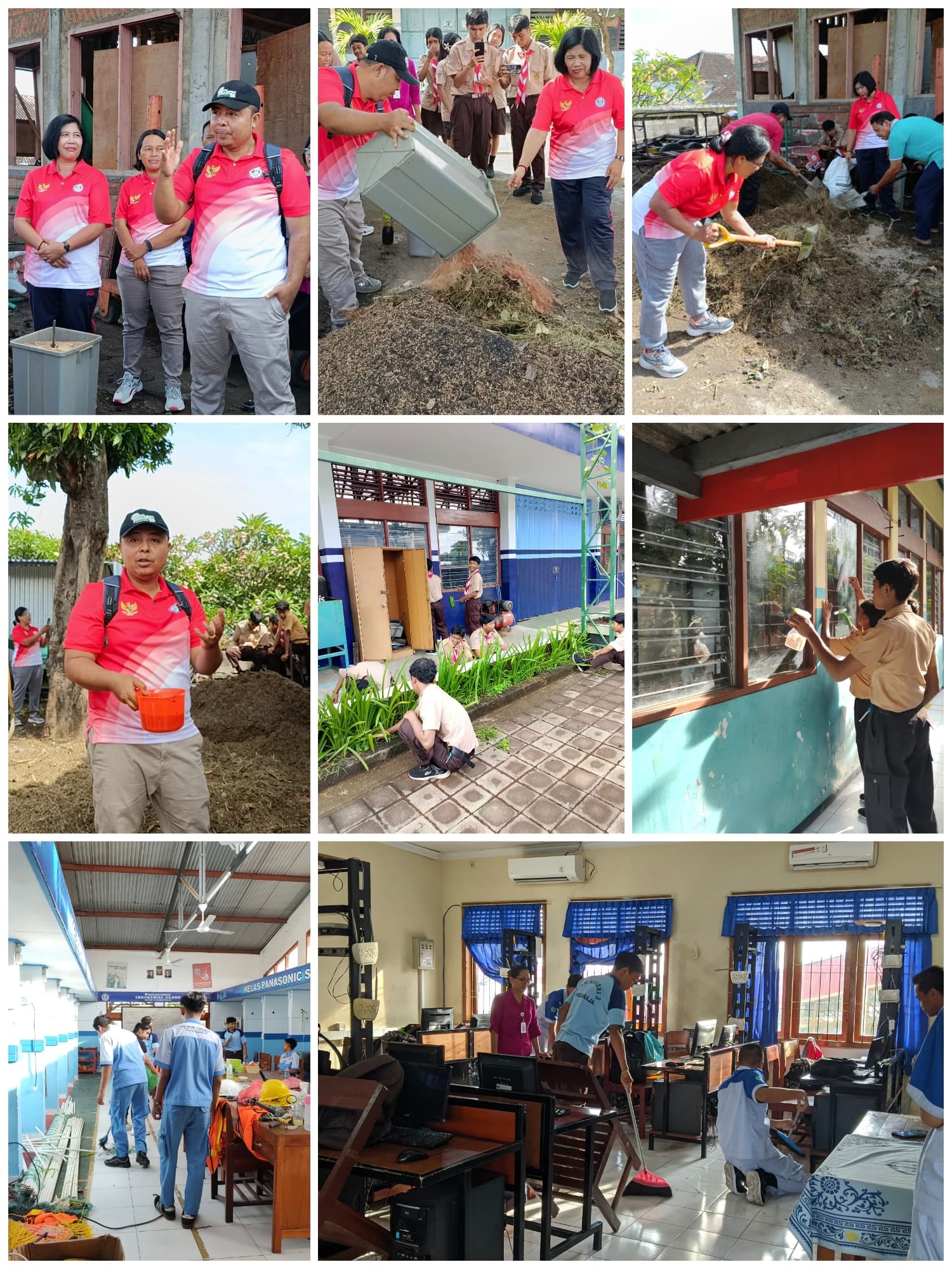 Pembersihan Lingkungan Sekolah