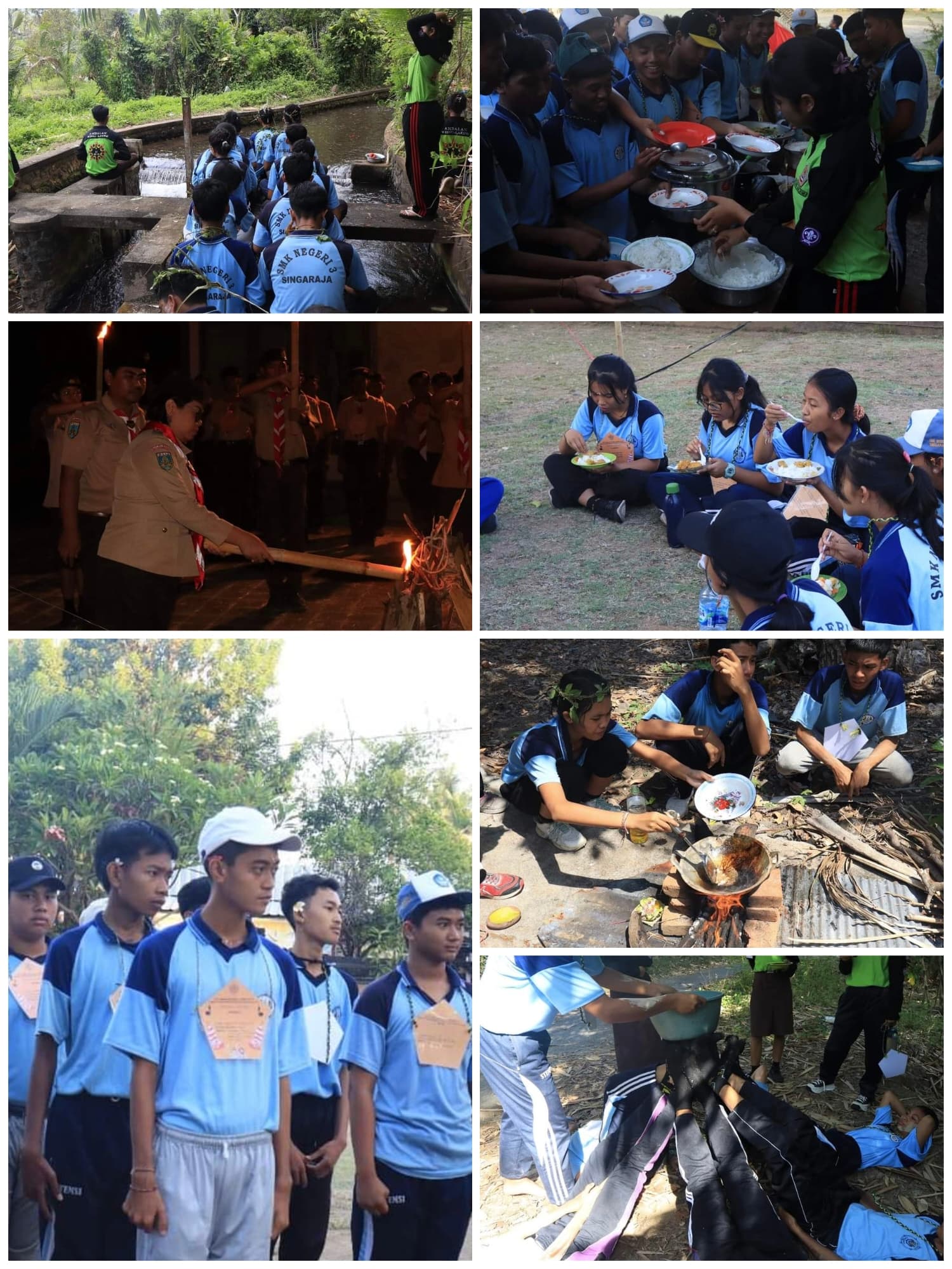 Upacara Api Suci Serangkaian HUT AWL Ke 15 Tahun 2024