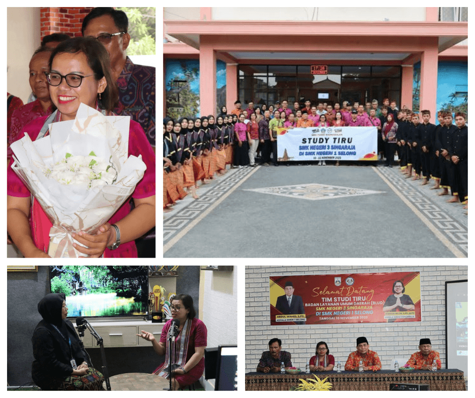 STUDI TIRU SMKN 3 SINGARAJA KE SMKN 1 SELONG