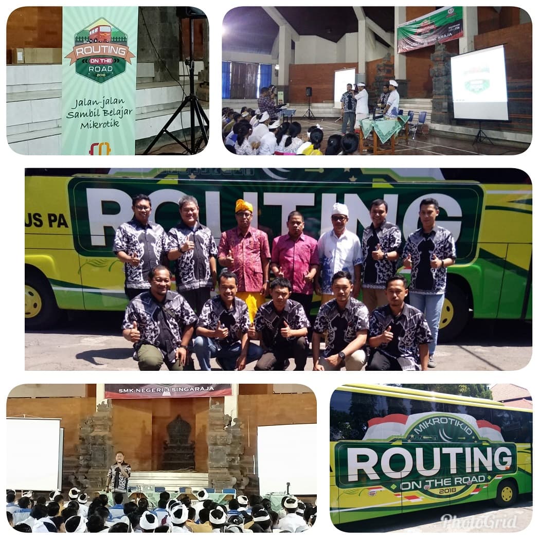 ROUTING ON THE ROAD 2018 JALAN-JALAN SAMBIL BELAJAR MIKROTIK