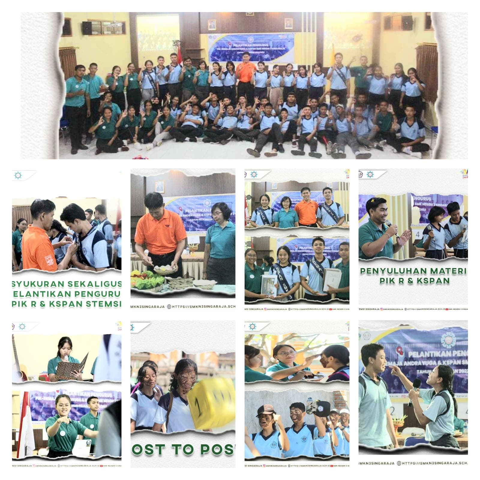 PELANTIKAN PENGURUS MOK (MPK, OSIS, DAN KAMTIB)