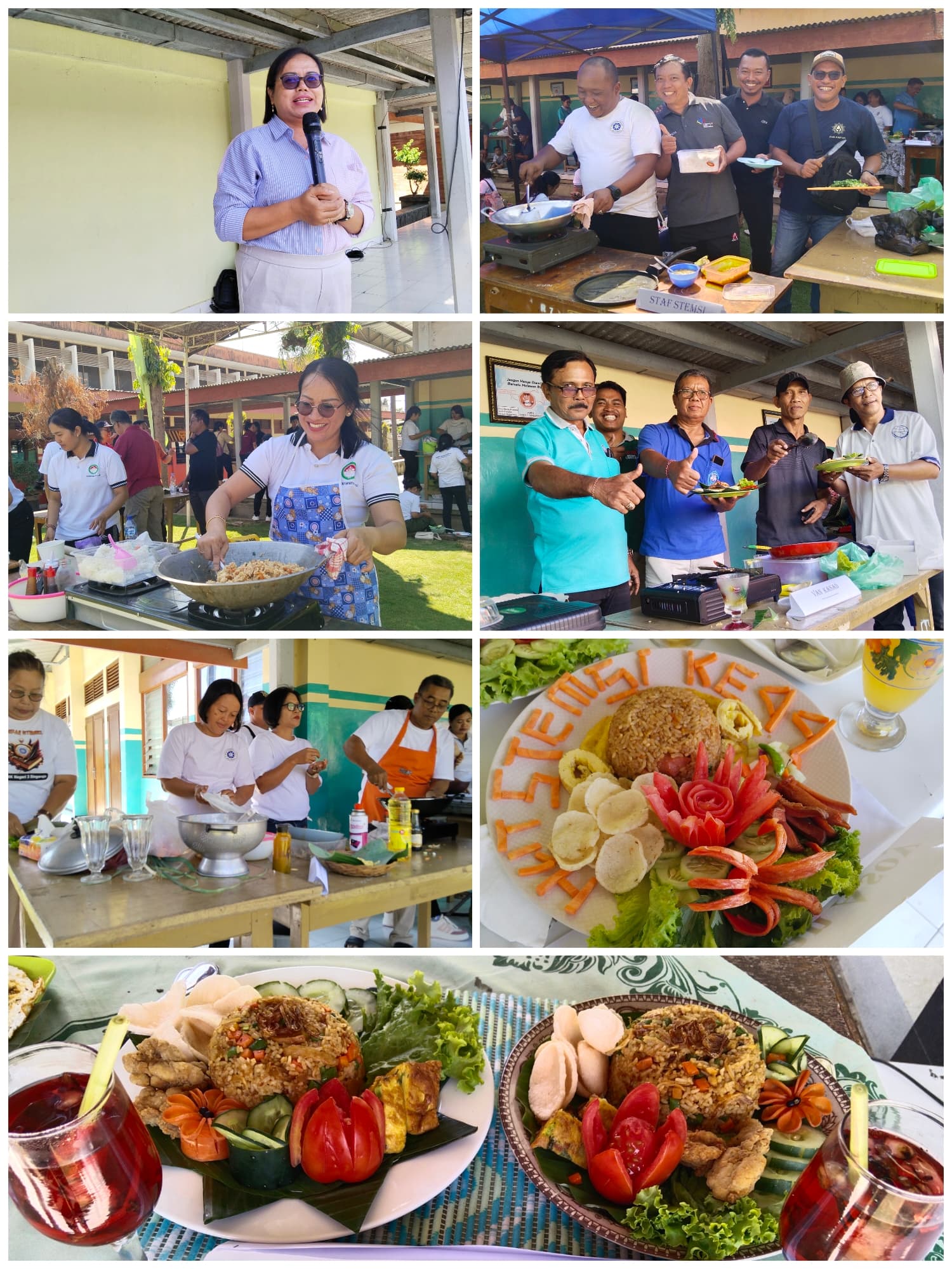 Lomba Memasak Nasi Goreng Serangkaian HUT STEMSI Ke 44