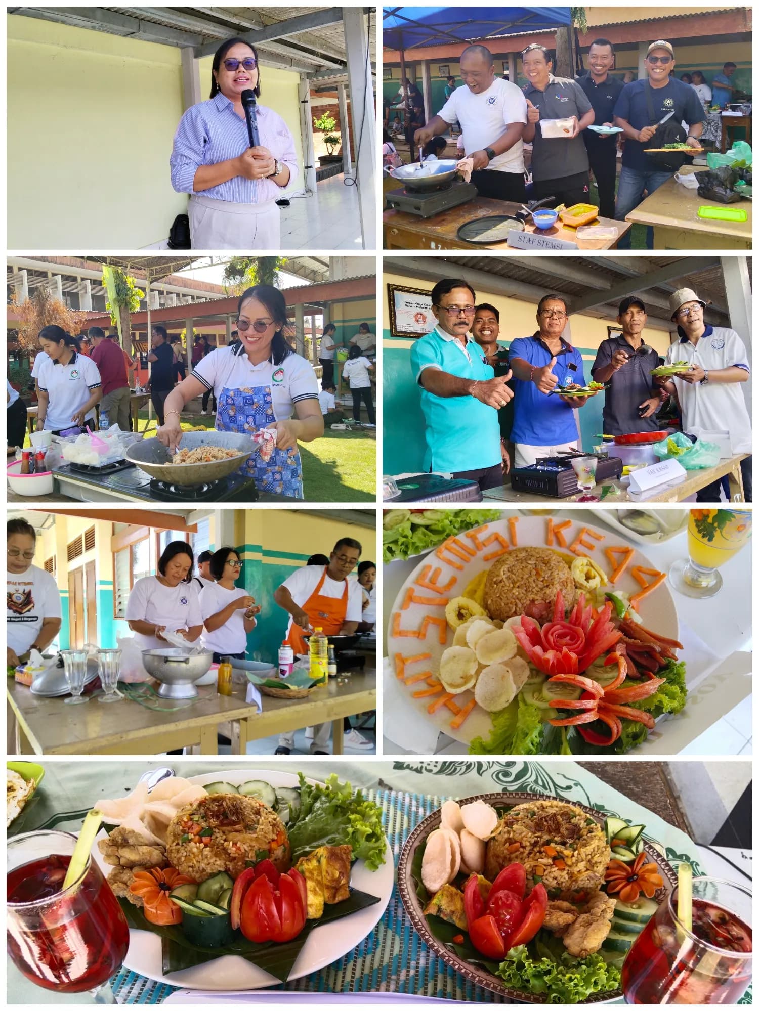 Lomba Memasak Nasi Goreng Serangkaian HUT STEMSI Ke 44