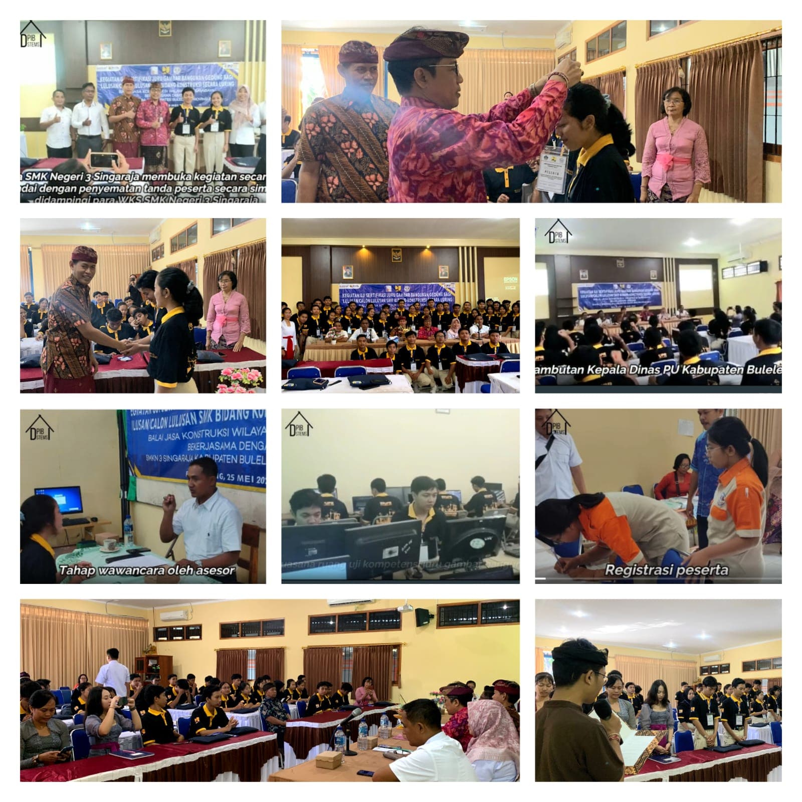 UJI SERTIFIKASI JURU GAMBAR BANGUNAN 2023 SMKN 3 SINGARAJA