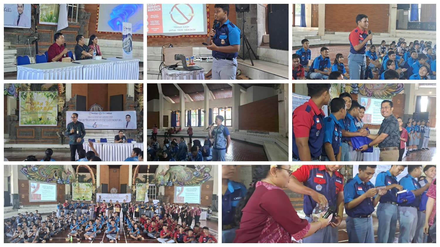 Kegiatan Healthy Talk Show Balimed Goes To SMK N 3 Singaraja