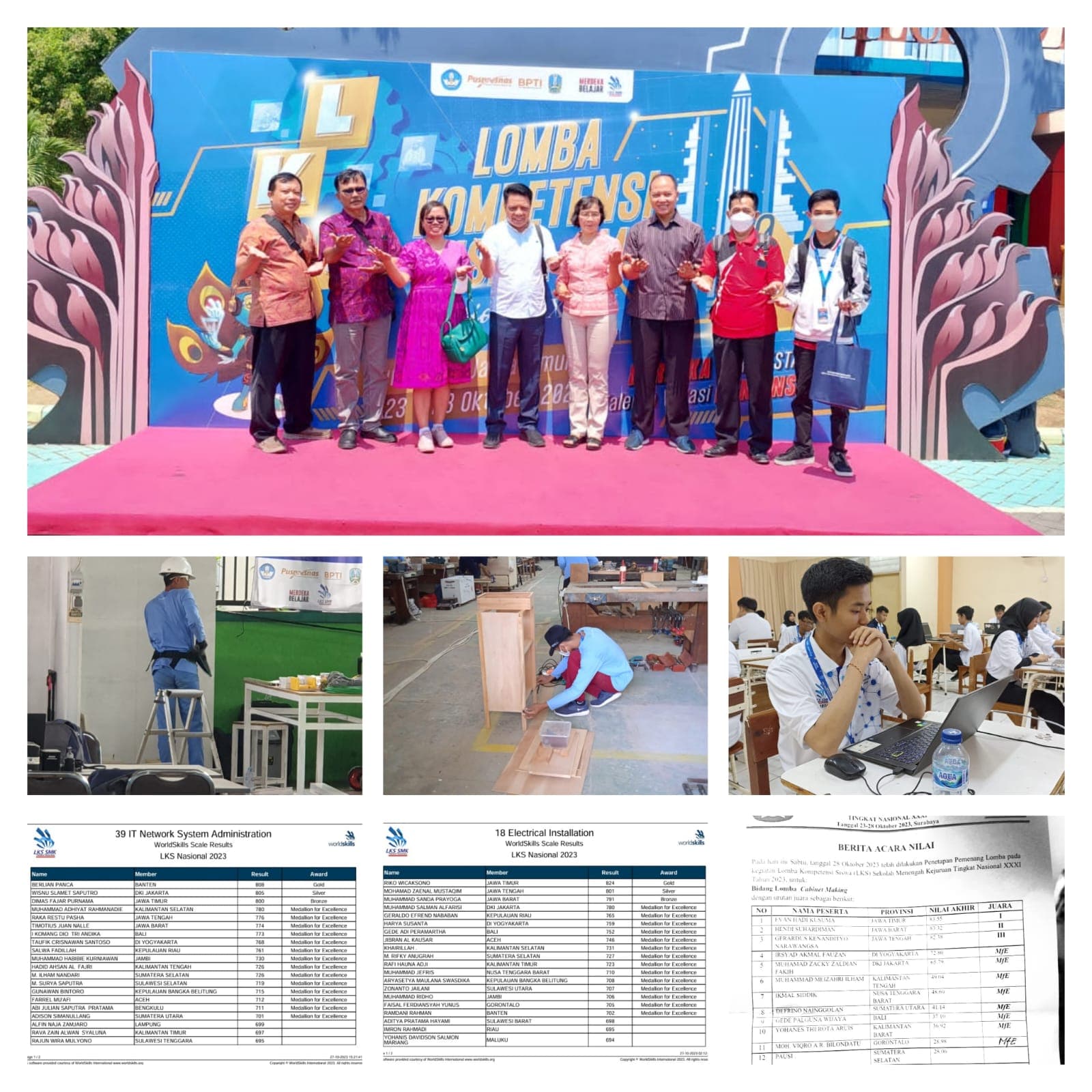 LKS TINGKAT NASIONAL 2023 DI SURABAYA