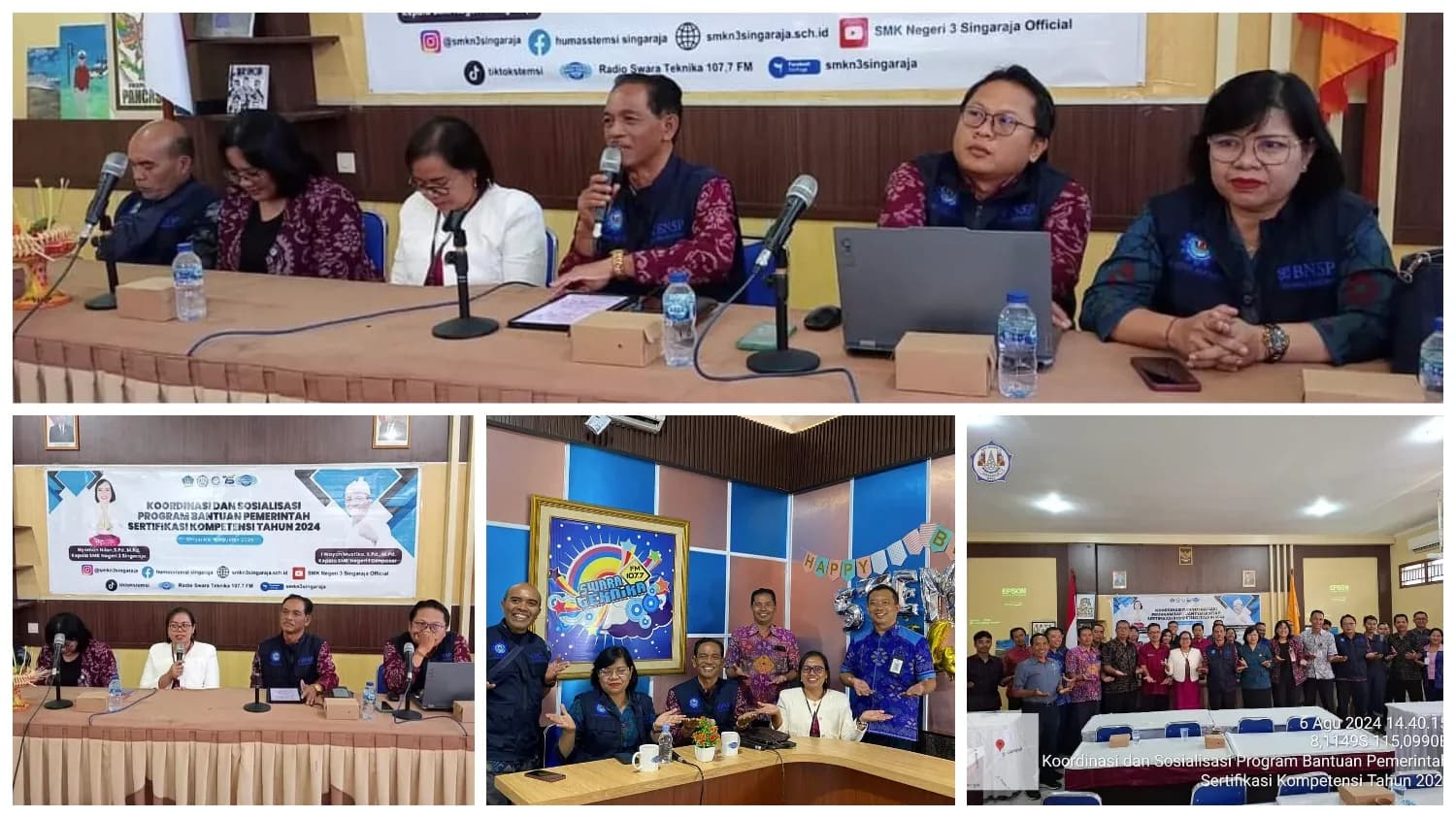 Koordinasi Dan Sosialisasi Program Bantuan Pemerintah Sertifikasi Kompetensi 2024