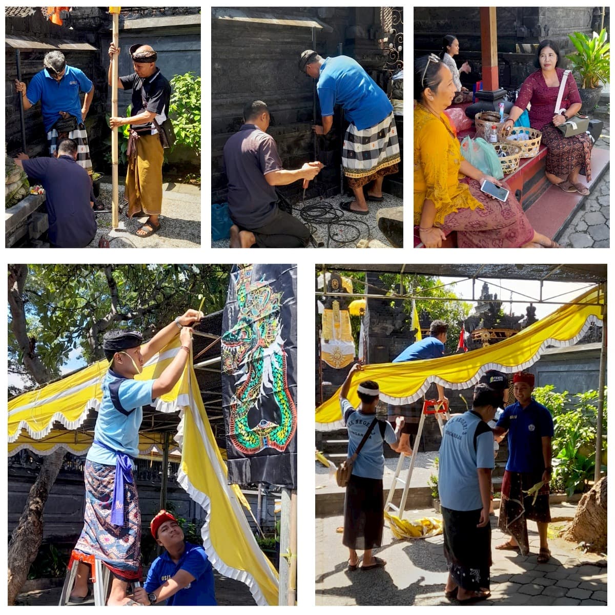 PERSIAPAN PIODALAN PURNAMA SASIH KADASA