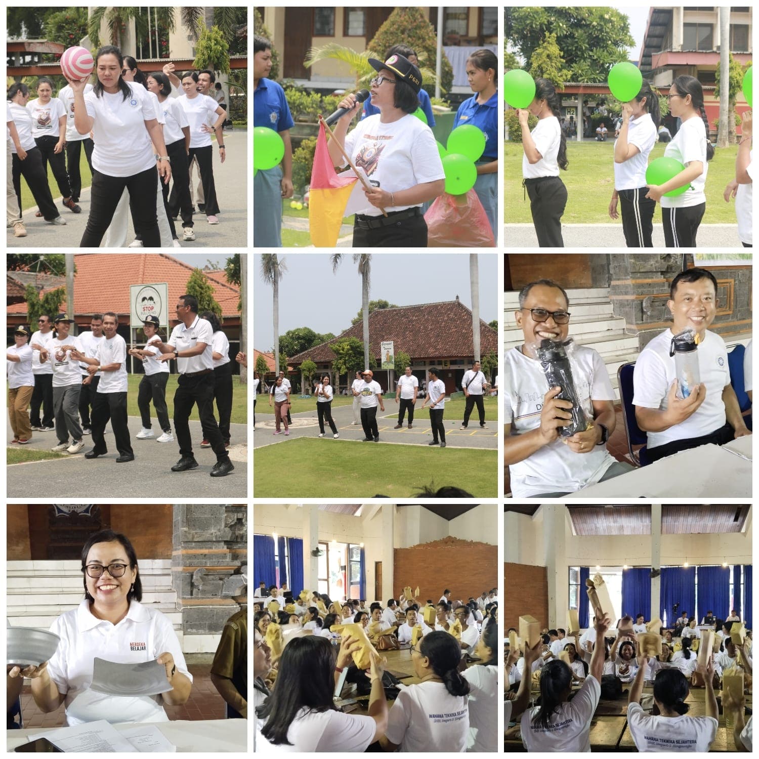 Kegiatan Outbound Dan Tukar Kado Pada Peringatan HGN 2024