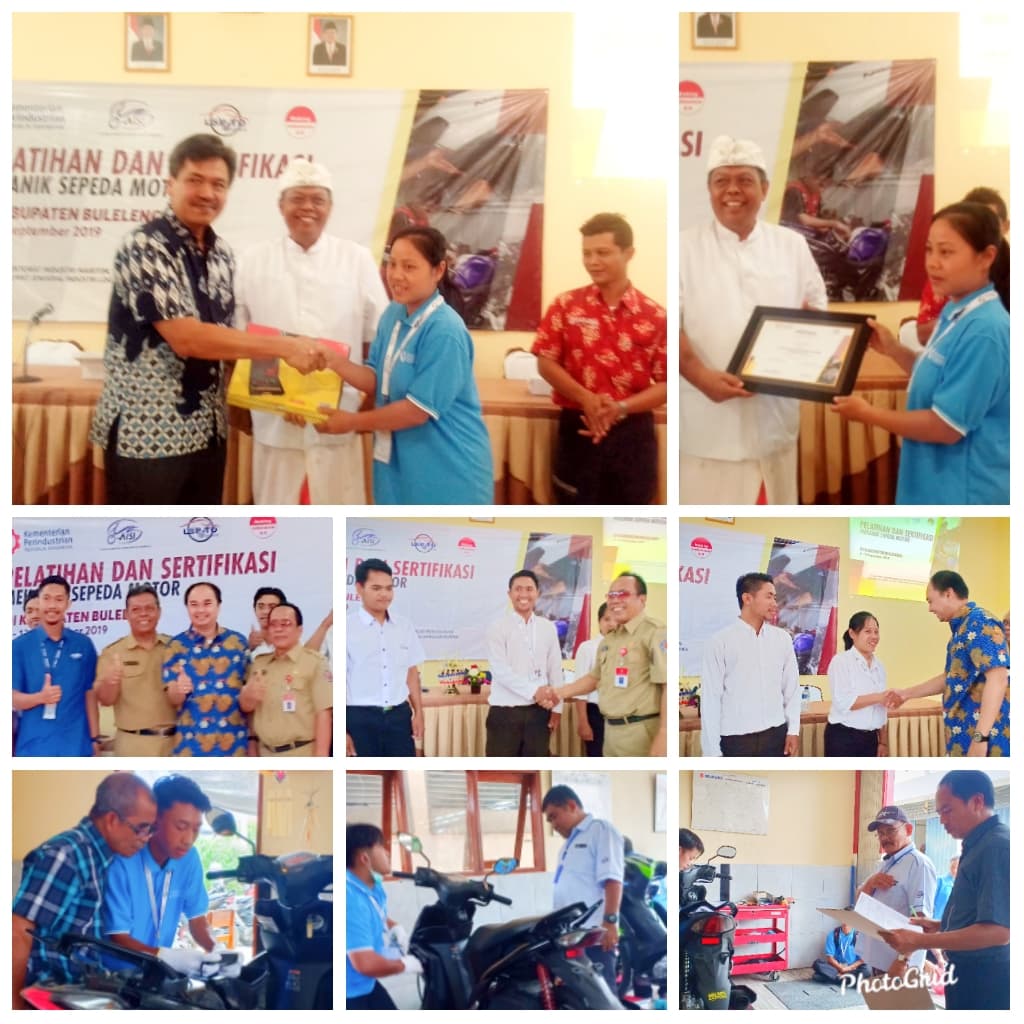 PELATIHAN DAN SERTIFIKASI MEKANIK SEPEDA MOTOR