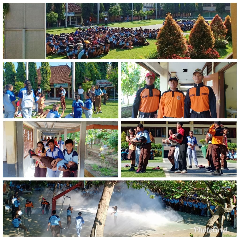 SIMULASI EVAKUASI BENCANA