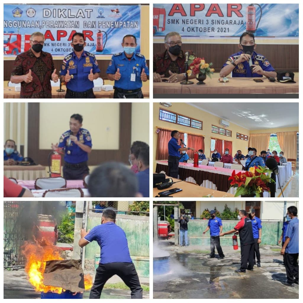 DIKLAT PENGGUNAAN, PERAWATAN DAN PENEMPATAN APAR