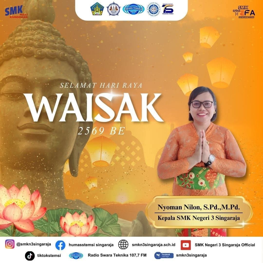 Selamat Hari Suci Waisak 2569 BE