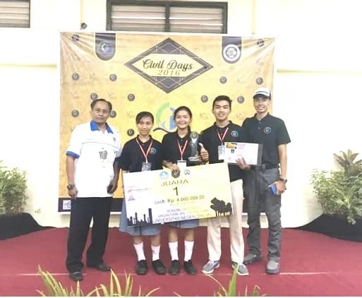 KOMPETENSI KEAHLIAN TGB BERJAYA  DI CAD BUILDING COMPETITION 2016