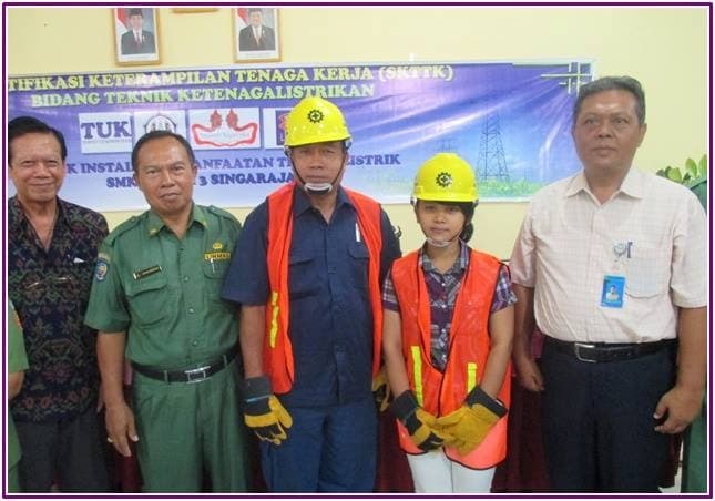 Sertifikasi Keterampilan Tenaga Kerja Bidang Teknik Ketenagalistrikan