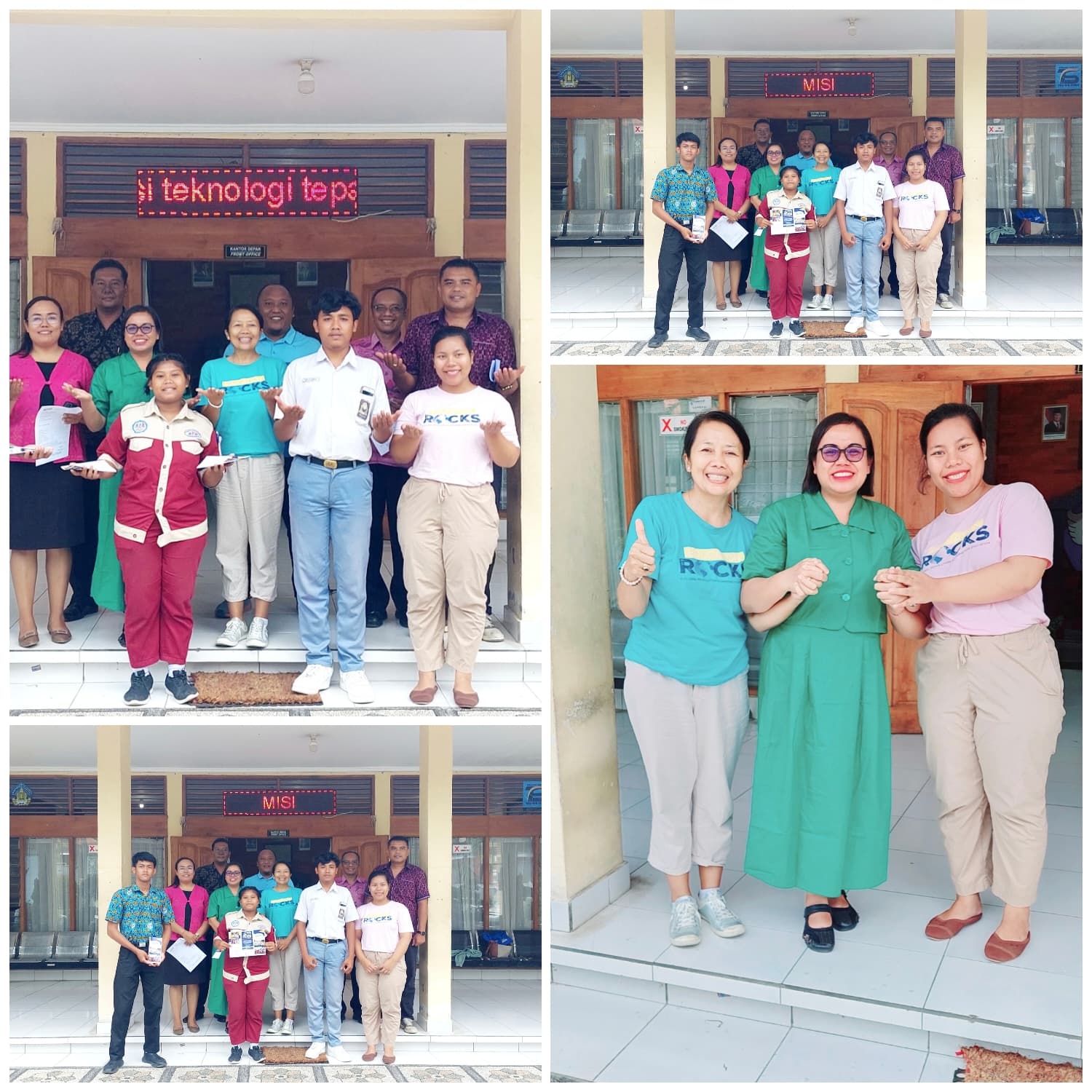 Penyerahan Bantuan Program Education Rocks