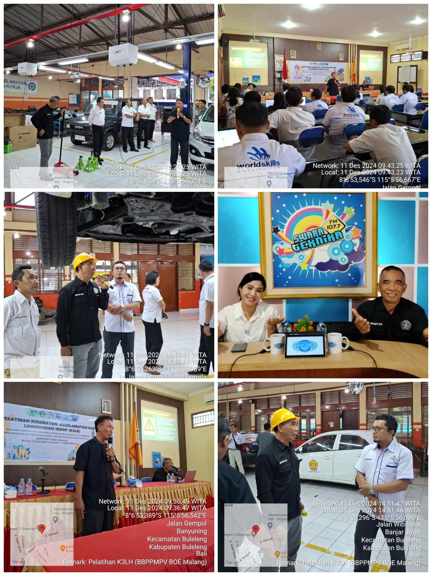 Pelatihan K3LH Hari Kedua