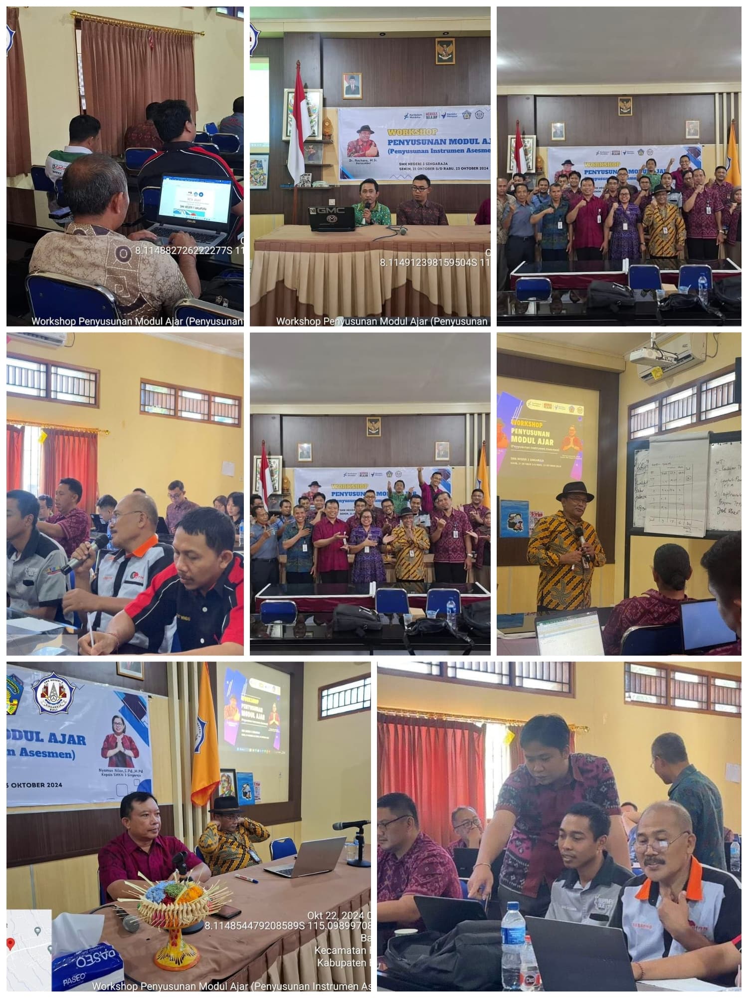 Workshop Penyusunan Modul Ajar (Penyusunan Instrumen Asesmen) Hari Kedua
