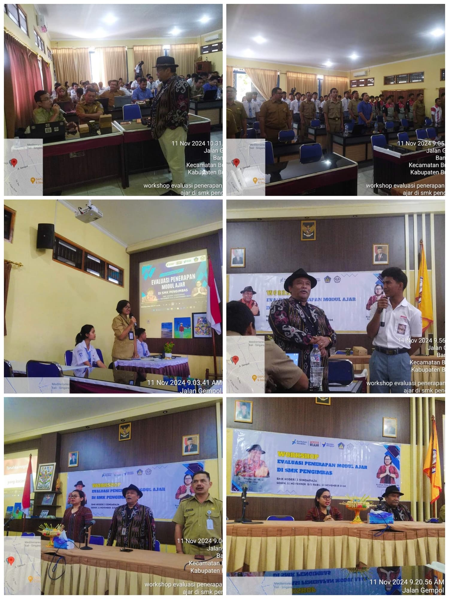 Workshop Evaluasi Penerapan Modul Ajar Di SMK Pengimbas Hari Pertama