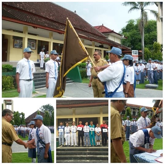 PELANTIKAN PENGURUS OSIS BARU TAHUN PELAJARAN 2017/2018