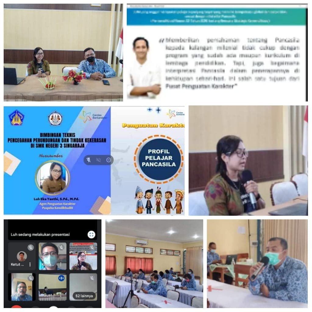 BIMBINGAN TEKNIS BAGI TENAGA PENDIDIK MENGENAI PENCEGAHAN PERUNDUNGAN DAN TINDAK KEKERASAN