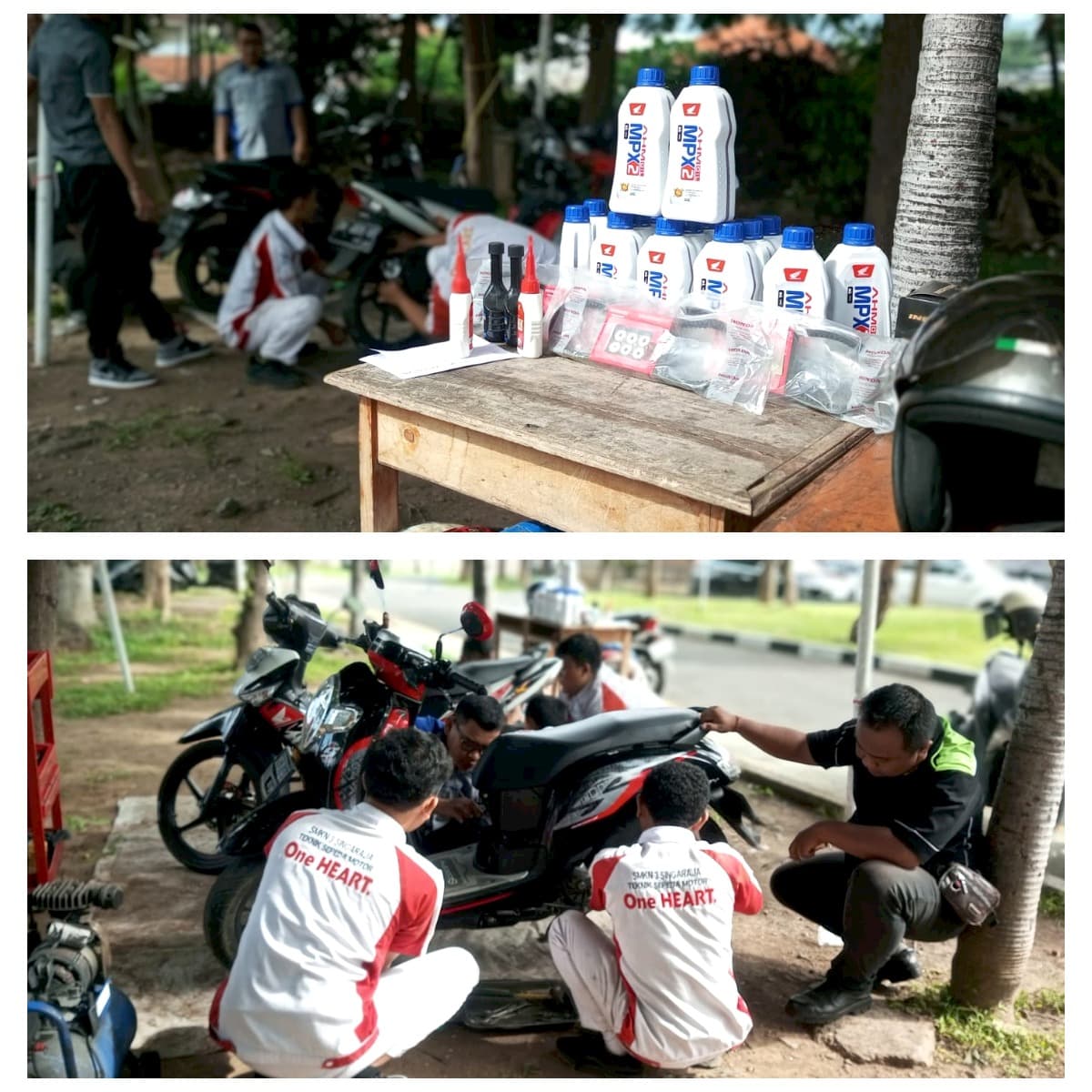 PRAKTIK BAIK SISWA TSM DI TEFA