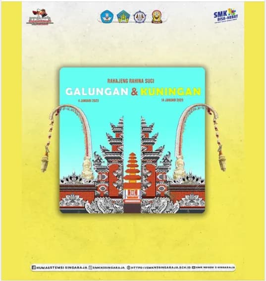 Selamat Hari Raya Galungan dan Kuningan