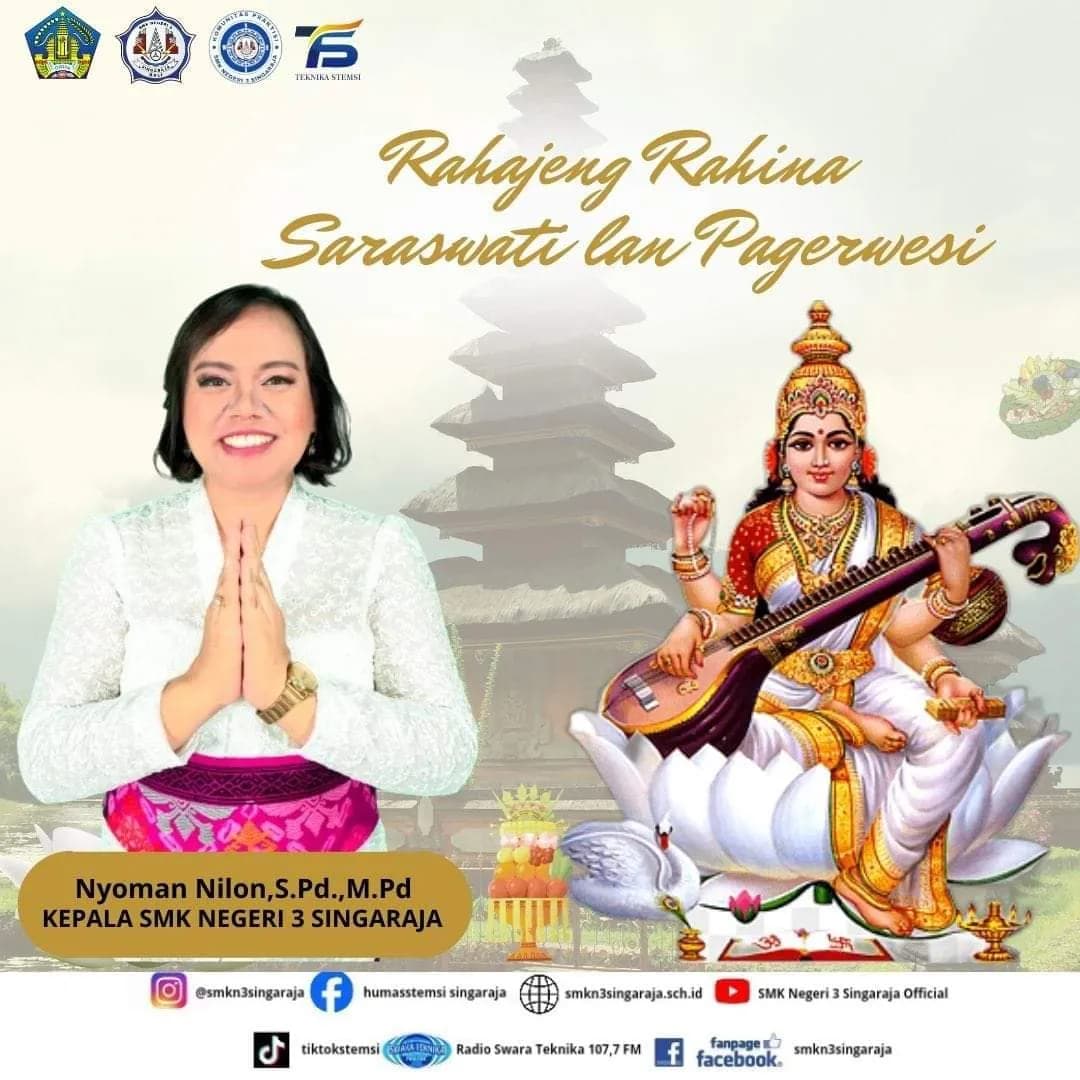 Rahajeng Rahina Saraswati Lan Pagerwesi
